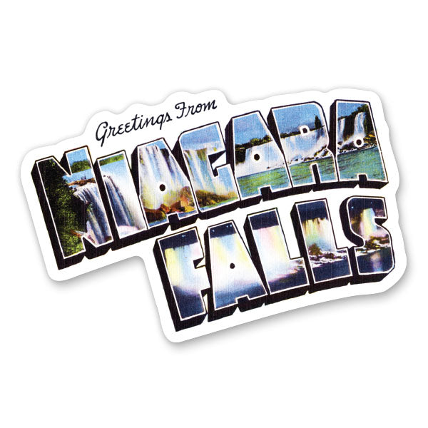 Greetings from Niagara Falls Sticker