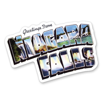Greetings from Niagara Falls Sticker