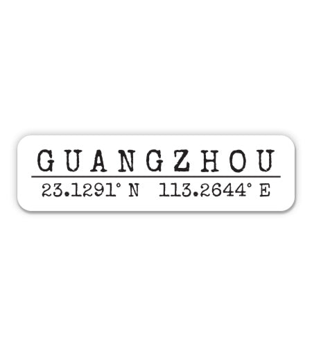 Guangzhou China Sticker