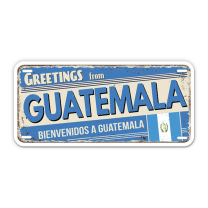 Greetings from Guatemala Sticker