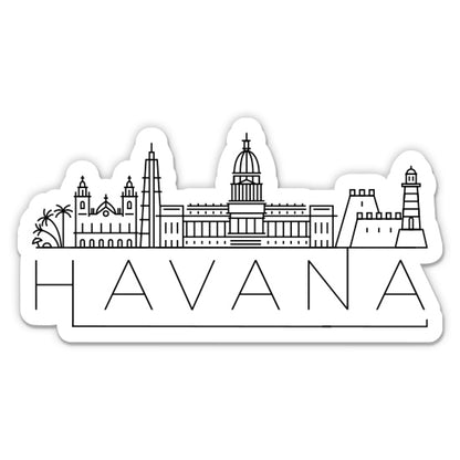 Havana Cuba Sticker