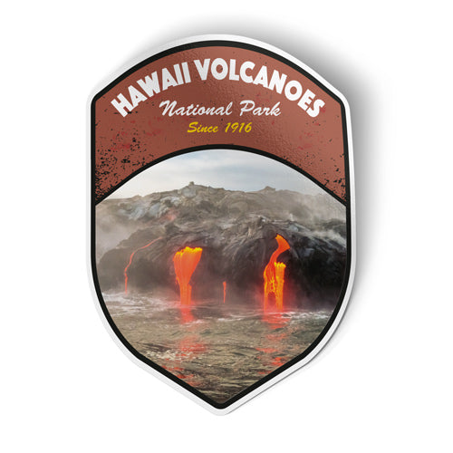 Hawaii Volcanoes National Park Sticker