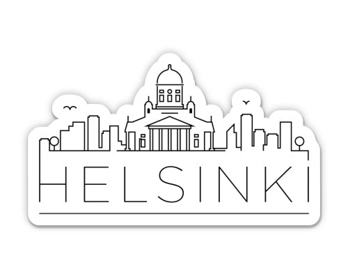 Helsinki Finland  Sticker