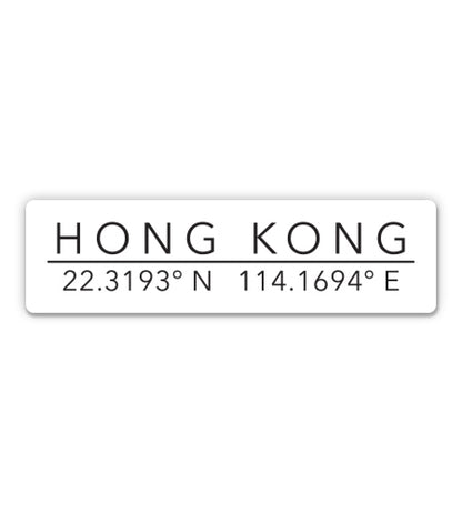Hong Kong Hong Kong Sticker
