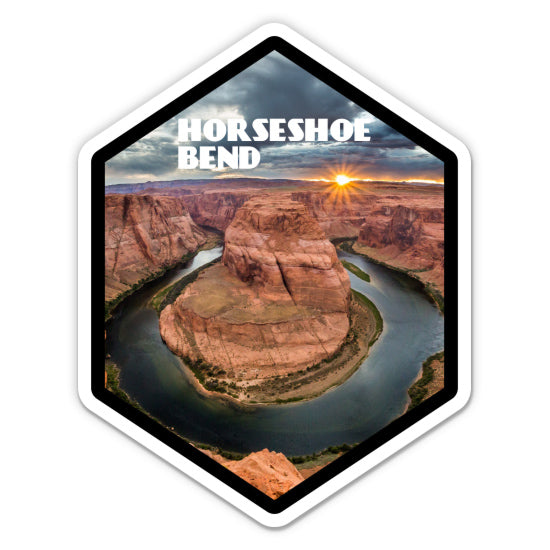 Horseshoe Bend Arizona Sticker