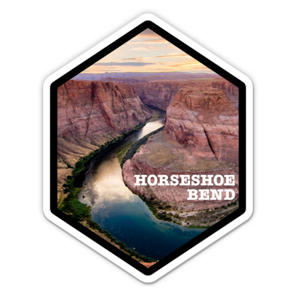 Horseshoe Bend Sticker