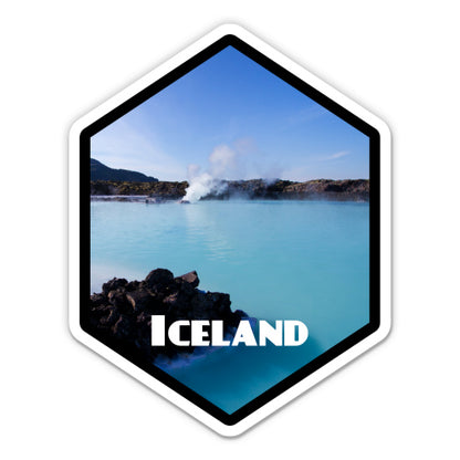 Iceland Blue Lagoon Sticker