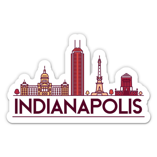 Indianapolis Sticker