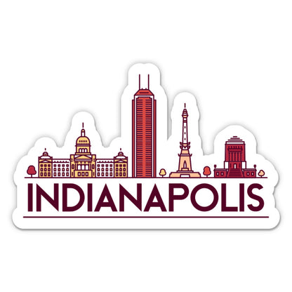 Indianapolis Sticker