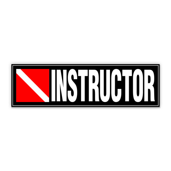 Diving Instructor Sticker