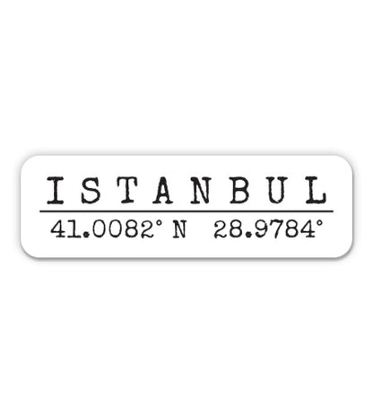 Istanbul Turkey Sticker