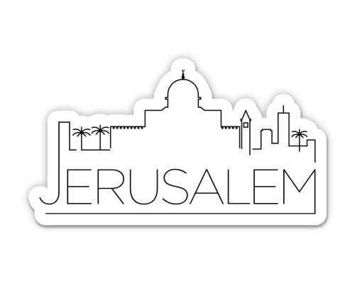 Jerusalem Isreal Sticker