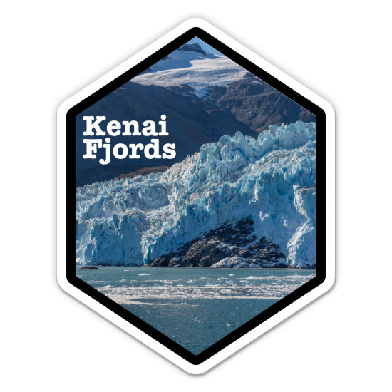 Kenai Fjords Alaska Sticker