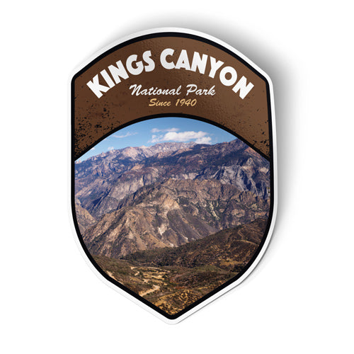 Kings Canyon National Park Sticker