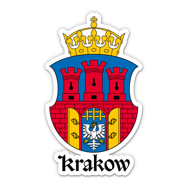 Krakow Poland Sticker