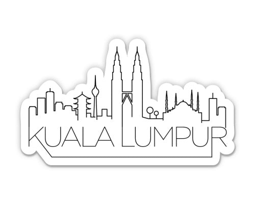 Kuala Lumpur Malaysia Sticker