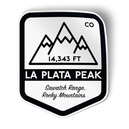 La Plata Peak  Sticker