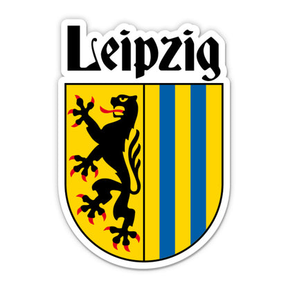 Leipzig Germany Sticker