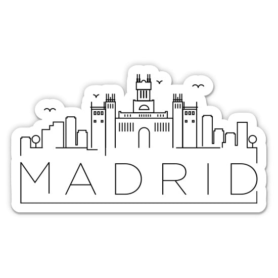 Madrid Span Sticker