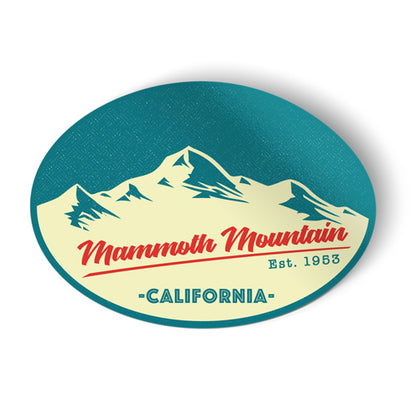 Mammoth Mountain California Sticker