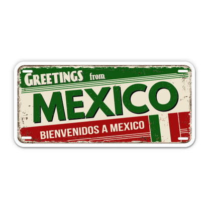 Greetings from Mexico Sticker