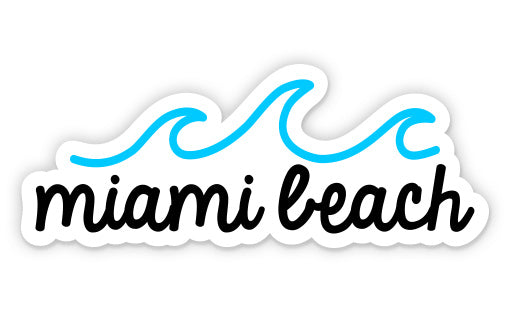 Miami Beach Sticker