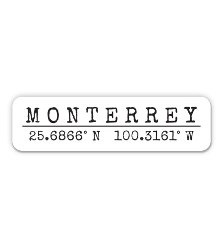 Monterrey Mexico Sticker