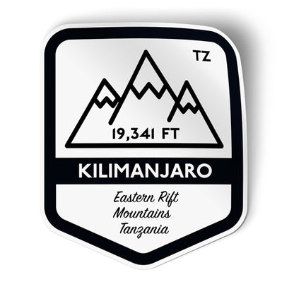 Mount Kilimanjaro Tanzania Sticker