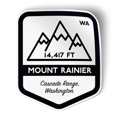 Mount Rainier Washington Sticker