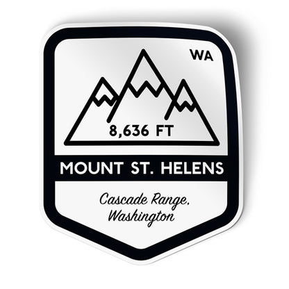 Mount St. Helens Washington Sticker