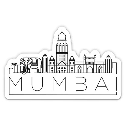 Mumbai India Sticker