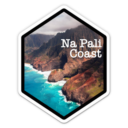 Na Pali Coast Hawaii Sticker