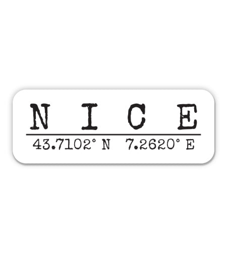 Nice France Sticker
