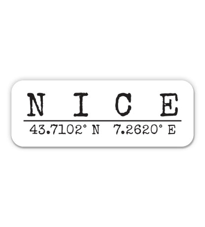 Nice France Sticker