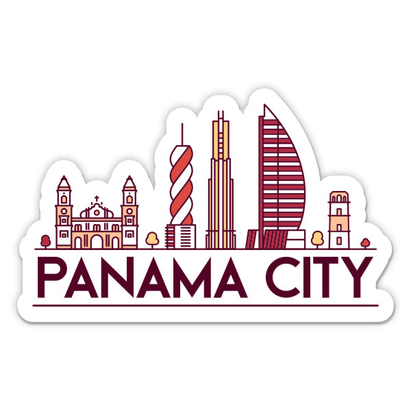 Panama City Florida Sticker