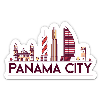 Panama City Florida Sticker