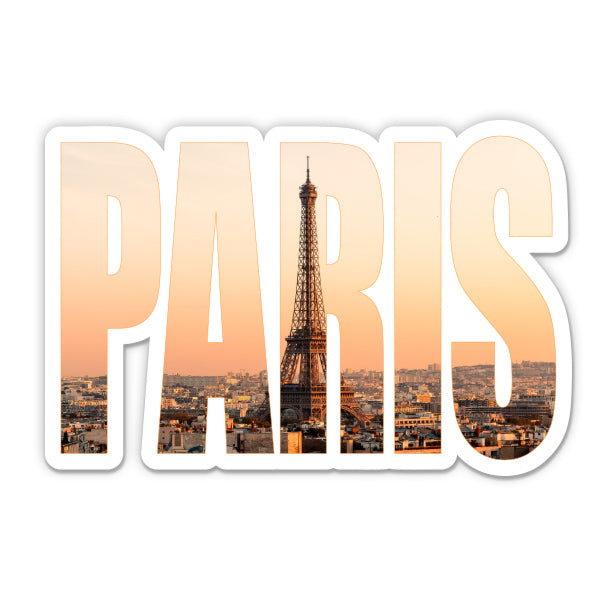 Paris Eiffel Tower Sticker