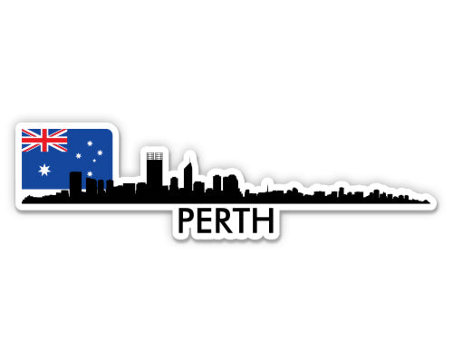 Perth Australia Skyline  Sticker