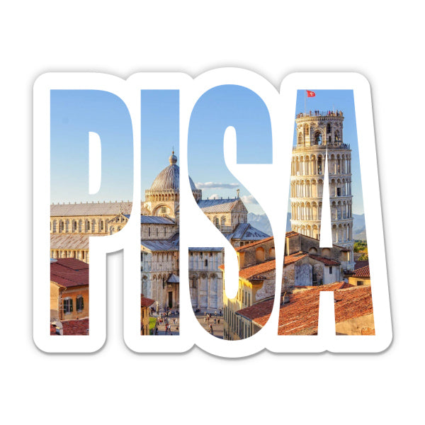 Pisa Italy Sticker