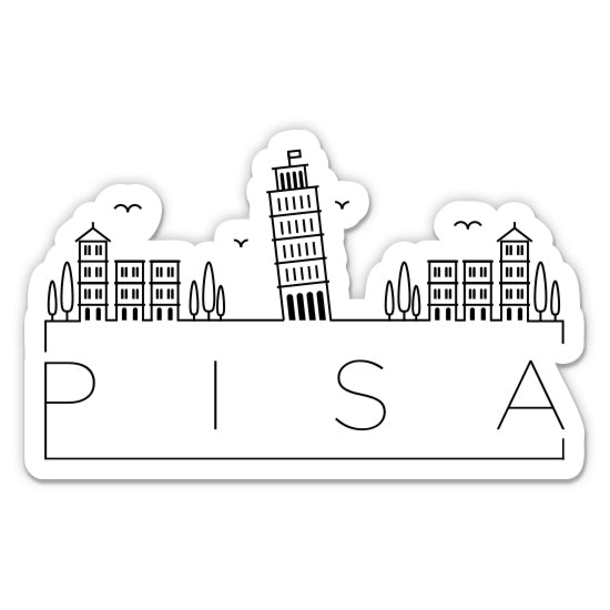 Pisa Italy Sticker