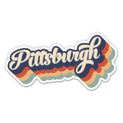 Pittsburgh Retro Sticker