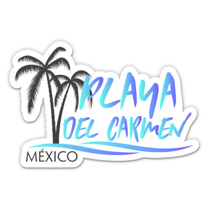 Play Del Carmen Mexico Sticker