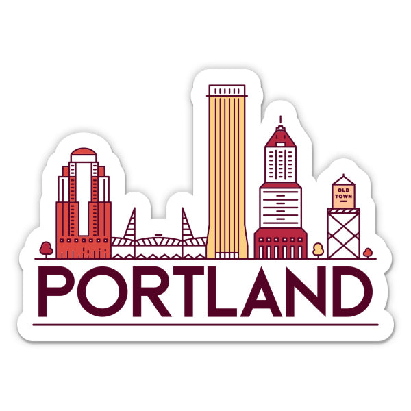 Portland Oregon Sticker