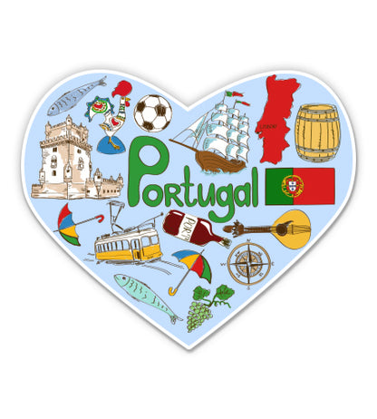 Portugal Travel Sticker