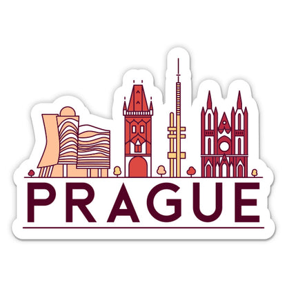Prague Sticker