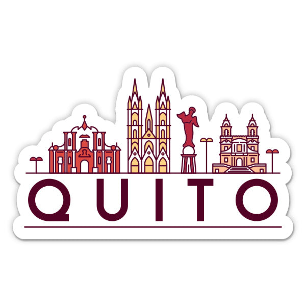 Quito Ecuador Sticker