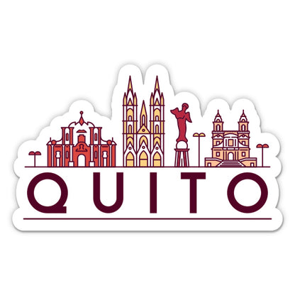 Quito Ecuador Sticker