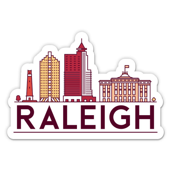 Raleigh North Carolina Sticker