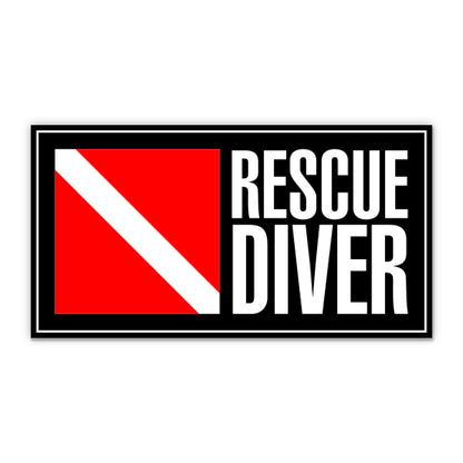 Rescue Diver Sticker