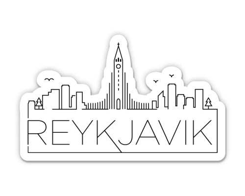 Reykjavik Iceland Sticker